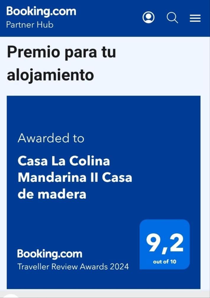 Casa La Colina Mandarina II Casa De Madera Villa Tahal ภายนอก รูปภาพ