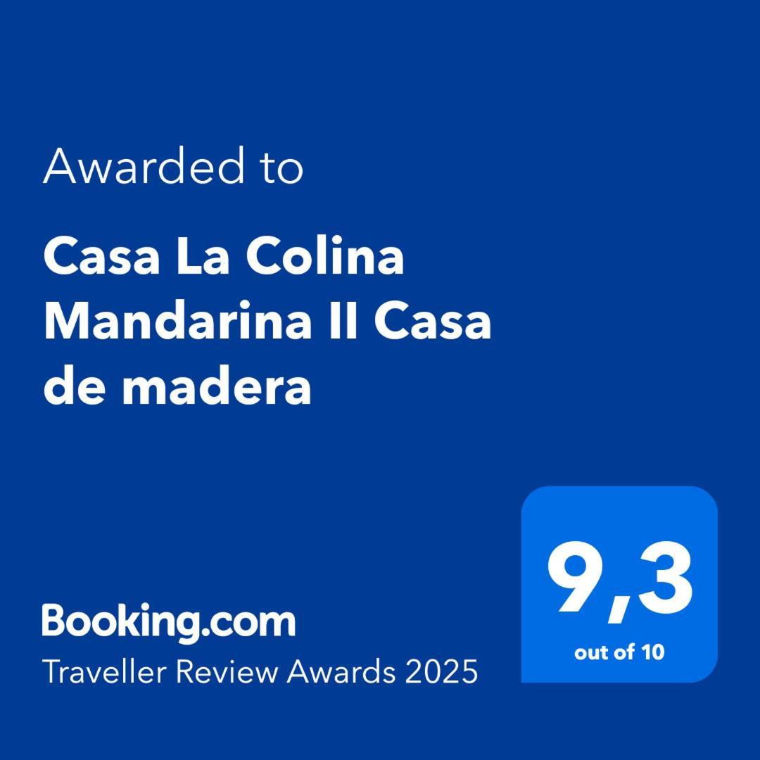 Casa La Colina Mandarina II Casa De Madera Villa Tahal ภายนอก รูปภาพ